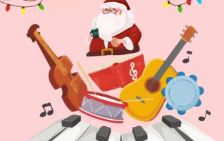Déambulation musicale Max à Noël 